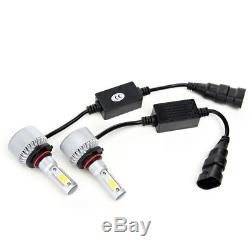 100W 10000LM 9005 HB3 H10 Main Dip Beam LED Headlight Car Conversion Bulbs 6500K