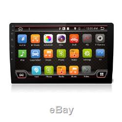 10.1 HD Touch Screen 1Din Car Stereo Radio Player GPS 3G/4G Wifi BT Mirror Link