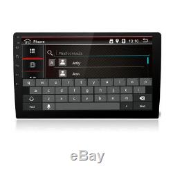 10.1 HD Touch Screen 1Din Car Stereo Radio Player GPS 3G/4G Wifi BT Mirror Link