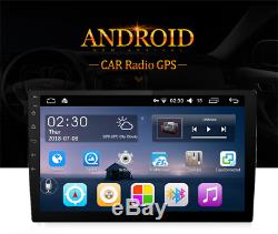 10.1 Touch Android 6.0 Double Din Car GPS Stereo Radio Player 4G WIFI DAB OBD