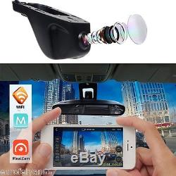 160° Wide Angle HD 1080P Vehicle Hidden Wireless Camera Video Recorder Dash Cam