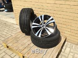 18 Aluwerks Splitz Alloy Wheels + Tyres Fits Vauxhall Vectra C