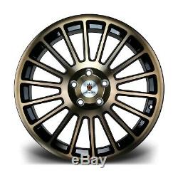 18 Bronze St2 Alloy Wheels Fit Vauxhall Meriva Omega Speedstar Zafira 5X110