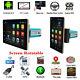 1din 10.1in Android 9.0 4+64gb Car Mp5 Player Touch Screen Stereo Radio Gps Wifi
