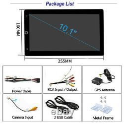 1Din 10.1in Android 9.0 4+64GB Car MP5 Player Touch Screen Stereo Radio GPS WIFI