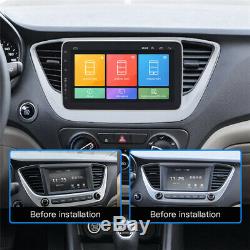 1Din Android 8.1 9 HD Quad-core 2G+32G Car BT Stereo Radio MP5 Player GPS Navs