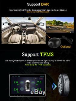 1 DIN Android 8.1 10.1 2+32G Car Stereo Radio GPS BT DAB DTV Mirror Link SWC