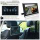1x 10.1'' Touch Screen Car Headrest Monitor Dvd Player Bluetooth 3g/4g Wifi Hdmi