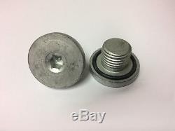 1x OIL SUMP DRAIN PLUG FOR VAUXHALL ASTRA CORSA BRAND NEW SILVER METAL