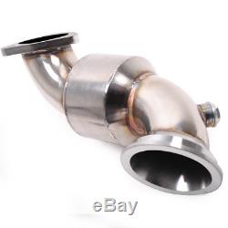 200cpi Stainless Sports Cat Downpipe For Vauxhall Opel Astra H Mk5 Vxr Z20leh