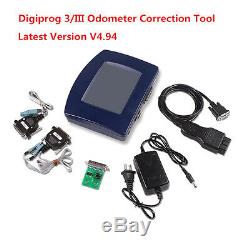 2017 Digiprog III Digiprog V4.94 3 Adapters, OBD2 ST01 ST04 cable Odometer Tool