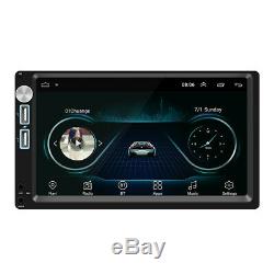 2 DIN 7'' Car Stereo Radio Player GPS BT 2 USB AUX DAB Receiver Rearview Camera