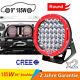 2x 185w 9 Led Work Light Round Cree 4d Spot Fog Driving Lamp Offroad Suv Truck
