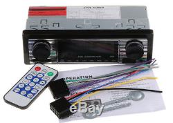 4-Channel In-Dash Car Bluetooth Audio USB/SD/FM/WMA/MP3/WAV Radio Stereo Player