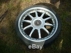 4 alloy wheels 10 SPOKE VAUXHALL Astra MK4 Sports 225/35 zR18 TOYO PROXES