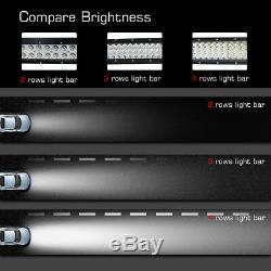 50 52inch led light bar with4 Pods Cube Wiring for UTV Land Rover Defender SUV