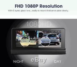 6.86 Touch Screen WI-FI 4G Car DVR Video Recorder Europe GPS + Rear Cameras