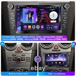 7 64G CarPlay Android13 Car Stereo GPS SAT NAV For Vauxhall Astra Zafira Vectra