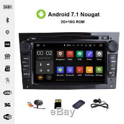 7 Android 7.1.2 Car GPS DVD Stereo Opel Vauxhall Astra Corsa Zafira Vivaro DAB+