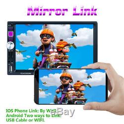 7 inch Android 7.1 System WiFi Car Radio Stereo GPS Navi Multimedia Player MLK