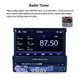 8G MAP Card 7 Touch Screen Single Din Car MP5 Player Radio Stereo GPS SAT NAV
