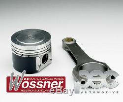 8.81 Wossner Forged Pistons + PEC Steel Rods for Vauxhall Astra GSI 2.0T Z20LET