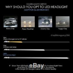 9005 HB3 H10 LED 1280W 30000LM Headlight Kit Bulbs Conversion Cree White 6000K