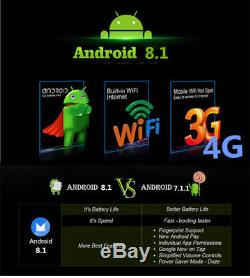 9 2DIN Android 8.1 Quad-core RAM 2GB ROM 32GB Car Stereo Radio GPS Wifi 3G4G BT