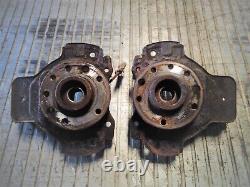 ASTRA MK4 GSI TURBO Z20LET 2x ABS FRONT HUBS & KNUCKLES, PAIR, 5-STUD FITMENT
