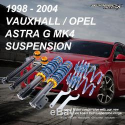 Adjustable Coilovers Suspension Kits for Vauxhall Astra G MK4 Estate / Van
