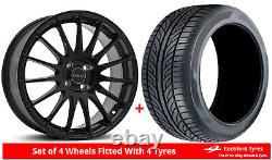 Alloy Wheels & Tyres 16 Romac Pulse For Vauxhall Astra (4 Stud) G 98-04