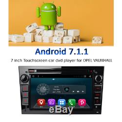 Android 7.1 DVD Player GPS Sat Nat Vauxhall Opel Corsa D Astra Zafira B 4G Black