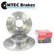 Astra 2.0 Gsi Turbo Mk4 98-05 Mtec Rear Drilled Grooved Brake Discs & Pads
