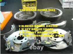 Astra Mk4 98 Brake Drums Brake Shoes & Brake Disc Pads