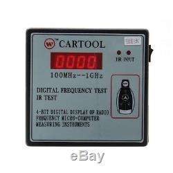 Auto IR Infrared Remote Key Frequency Tester Digital Frequency Gauge 100MHz-1GHz