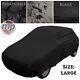 Black Indoor Outdoor Uv Rain Frost Breathable Full Car Cover For Vauxhall Astra