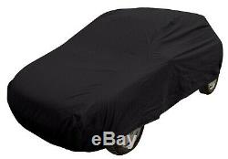 Black Indoor Outdoor UV Rain Frost Breathable Full Car Cover for Vauxhall Astra