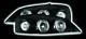 Black Powering Projector Headlights For Vauxhall Astra Mk4 G 98-03 Rhd Right
