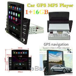 Bluetooth Car MP5 Multimedia Player Stereo GPS Sat Navi Radio Android 8.1 10.1In