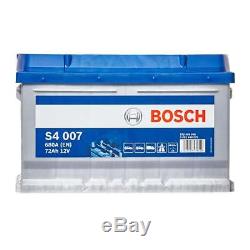 Bosch S4007 S4 100 Car Battery 4 Years Warranty 72Ah 680cca 12V Electrical