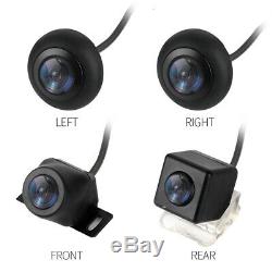 Car 360 Degree Bird View Panoramic System 4 Night Vision Cameras withShock Sensor