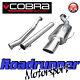 Cobra Sport Astra Gsi Mk4 Exhaust System 2.5 Stainless Cat Back Non Res Vx51