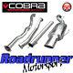 Cobra Sport Astra Gsi Mk4 3 Exhaust System Non Res & De Cat Downpipe Vz03d