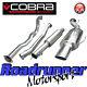 Cobra Sport Astra Gsi Mk4 3 Exhaust System Resonated & Decat Vz03c
