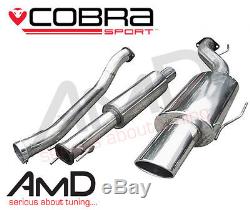 Cobra Sport Astra G Coupe Turbo 3.0 Resonated Cat Back Exhaust System