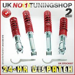 Coilover Vauxhall / Opel Astra G Mk4 Adjustable Suspension + Top Rubber Mounts