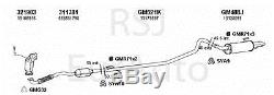 Complete Exhaust System 391364 VAUXHALL ASTRA 4/03-12/05 Mk 4 1.7CDTi 16v Hatchb