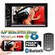 Double Din 6.2 In Dash Car Stereo Radio Cd Dvd Player Fm/usb/sd Bluetooth Mp3