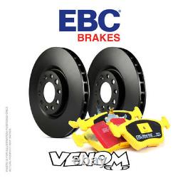 EBC Front Brake Kit Discs & Pads for Vauxhall Astra Mk4 Coupe G 1.8 2000-2005