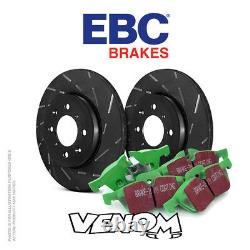 EBC Front Brake Kit Discs & Pads for Vauxhall Astra Mk4 G 2.2 2001-2005